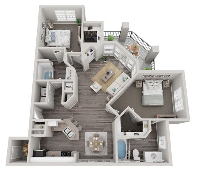 Unit 03210 03210 floor plan