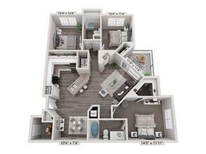 Oxford 01312 floor plan
