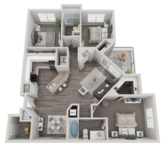 Unit 01303 01303 floor plan