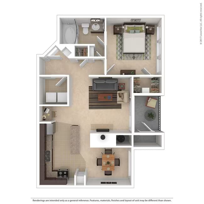 Unit 1216 234 floor plan