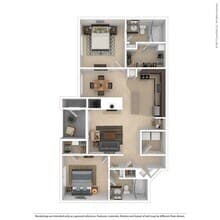 Versailles 1334 floor plan