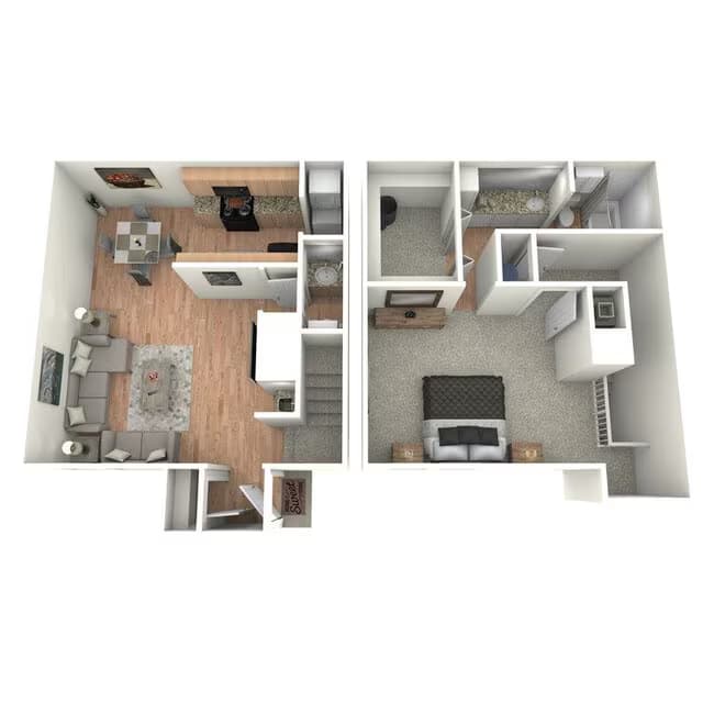Unit 2318 2264 floor plan
