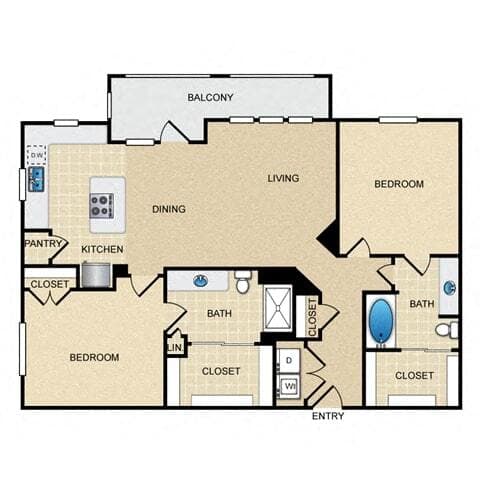 B2 7313 floor plan