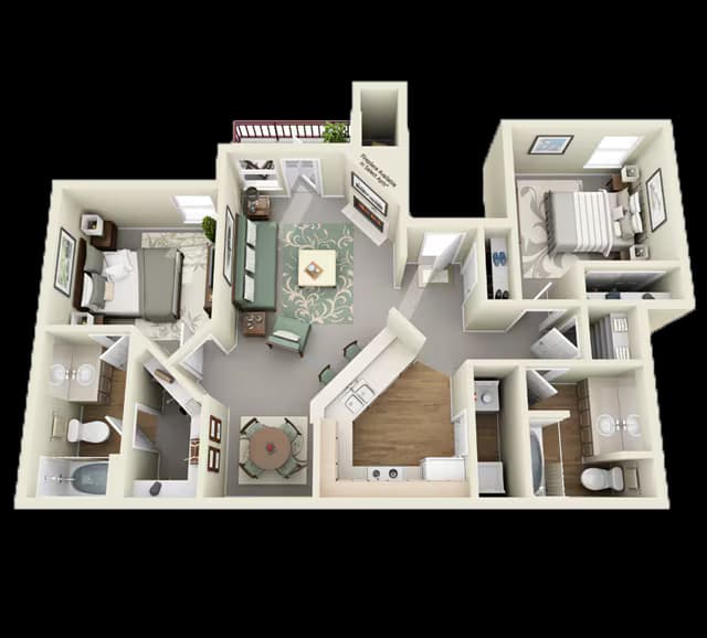 B2 1311 floor plan