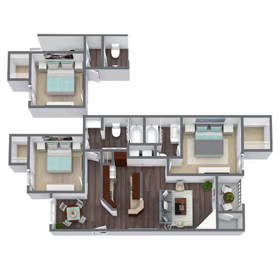 Unit 222232 222232 floor plan