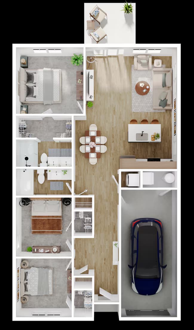 Elevate 3 x 2 3418 floor plan