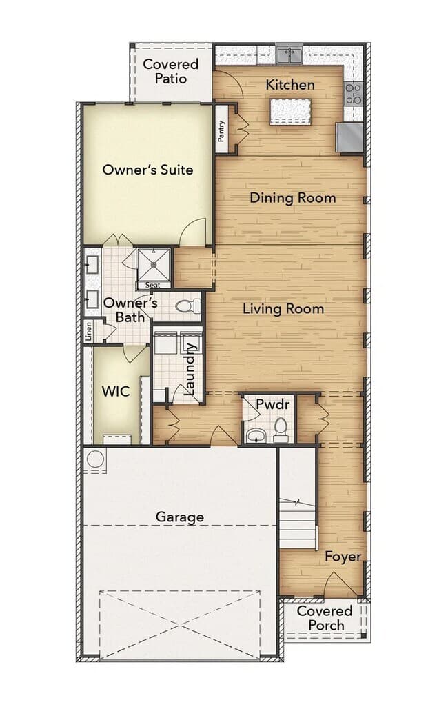 Unit 1544TF 1544TF floor plan