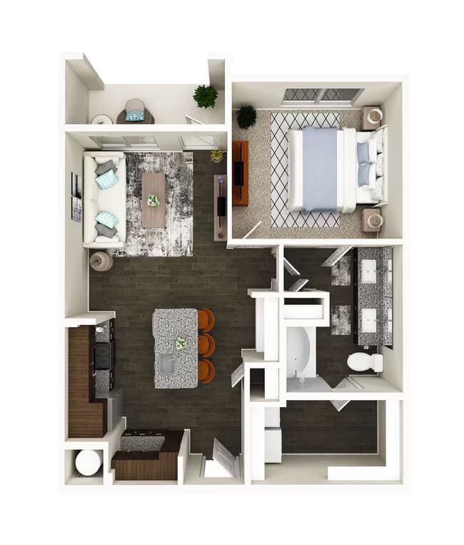 Unit 1313 1313 floor plan
