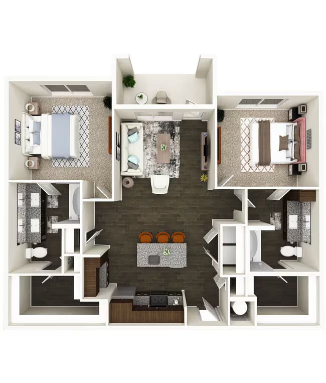 Unit 1310 1310 floor plan