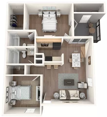 B2 11-2054* floor plan