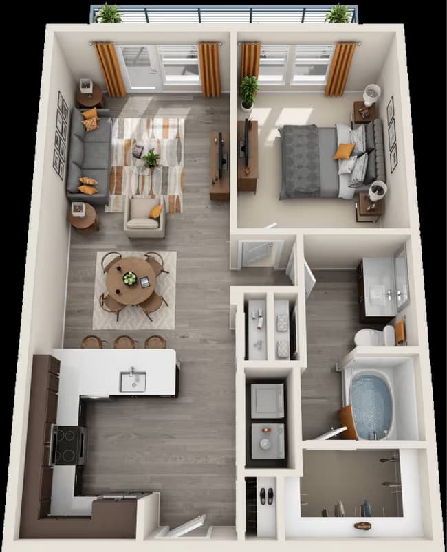 A4H 1080 floor plan