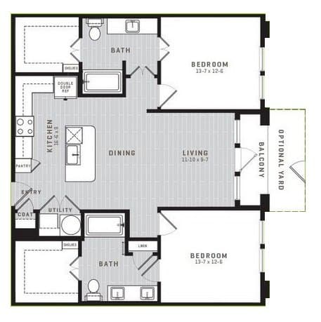 Villa 1-1042 floor plan