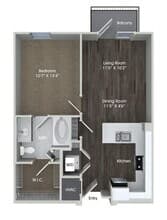 A1 Income Regulated 2156 floor plan