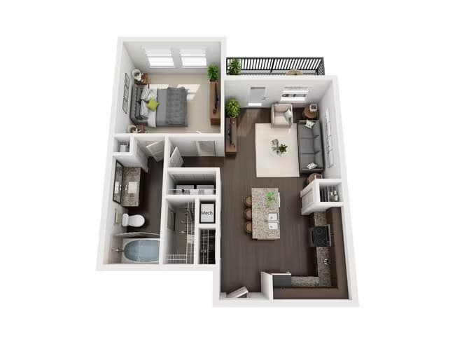 Unit 1051 3055 floor plan