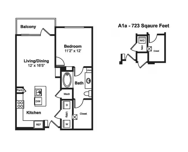 A1 2538 floor plan