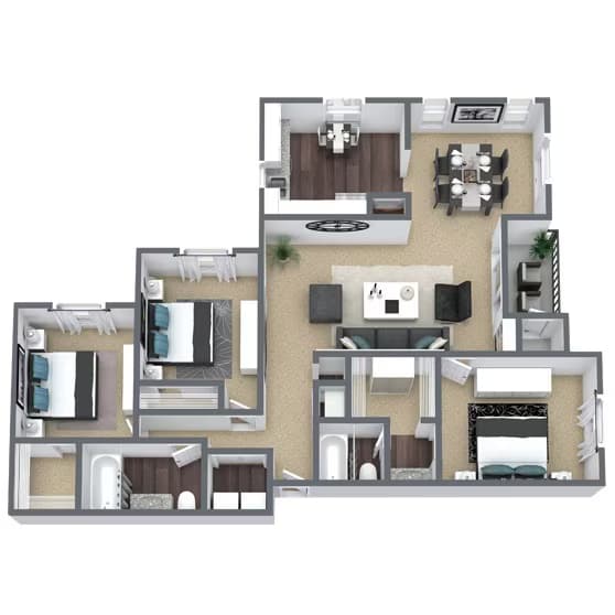 C1 0318 floor plan