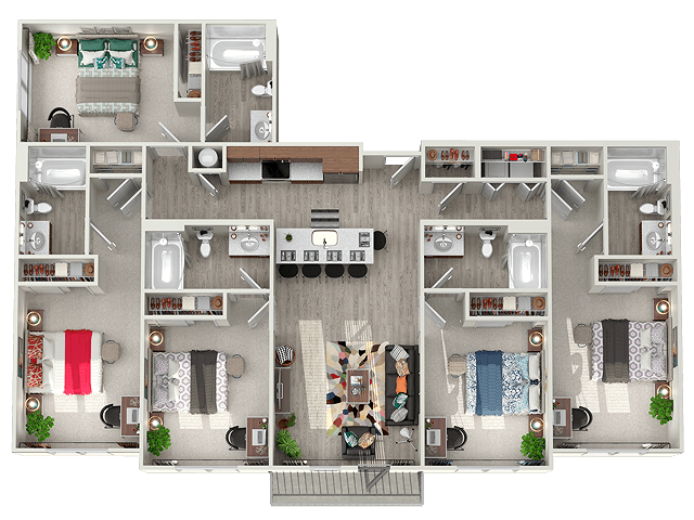 Unit Private Private floor plan