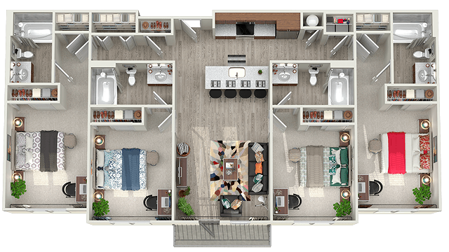 Unit Private Private floor plan