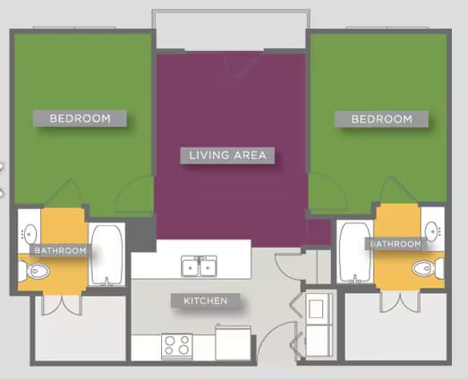 Unit Private Private floor plan