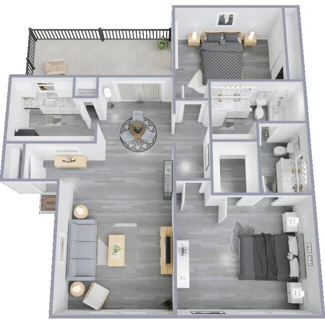 B1-W 221 floor plan