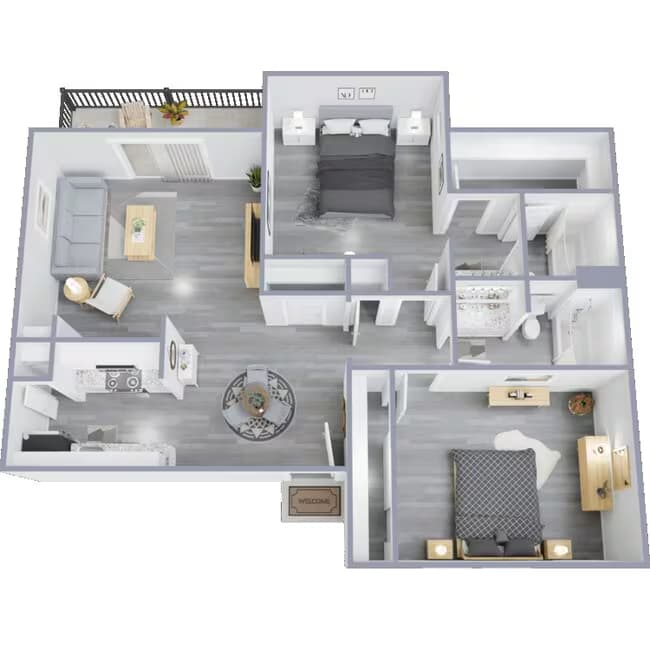 B3 292 floor plan