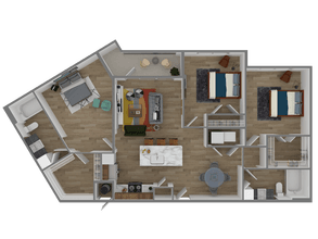 Unit 261 254 floor plan