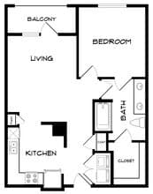 A2 - Windsor 1206 floor plan