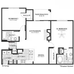 Unit 727 727 floor plan