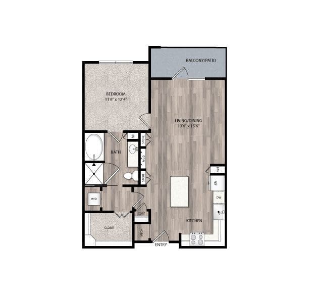Unit 4127 4127 floor plan