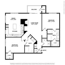 Lancaster floor plan