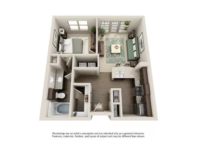 A1A 2373 floor plan