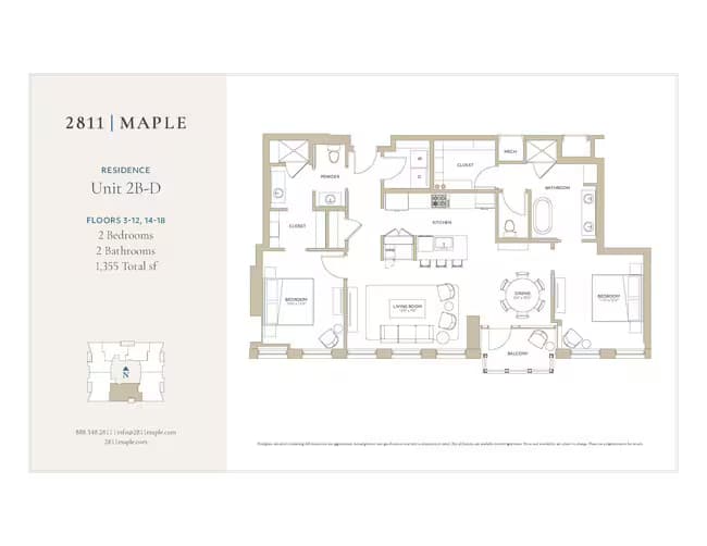 2B-D 506 floor plan