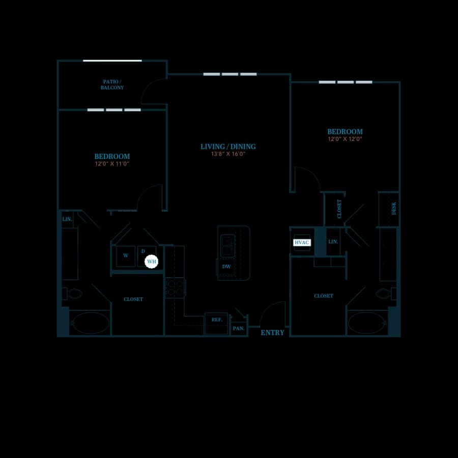 B4 C321 floor plan