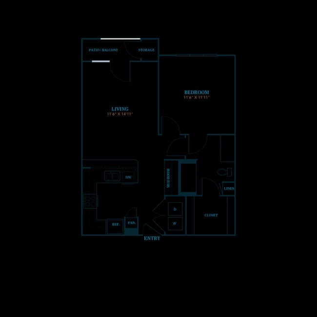 Unit G307 G307 floor plan