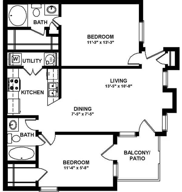 Unit 07-201 12-107 floor plan