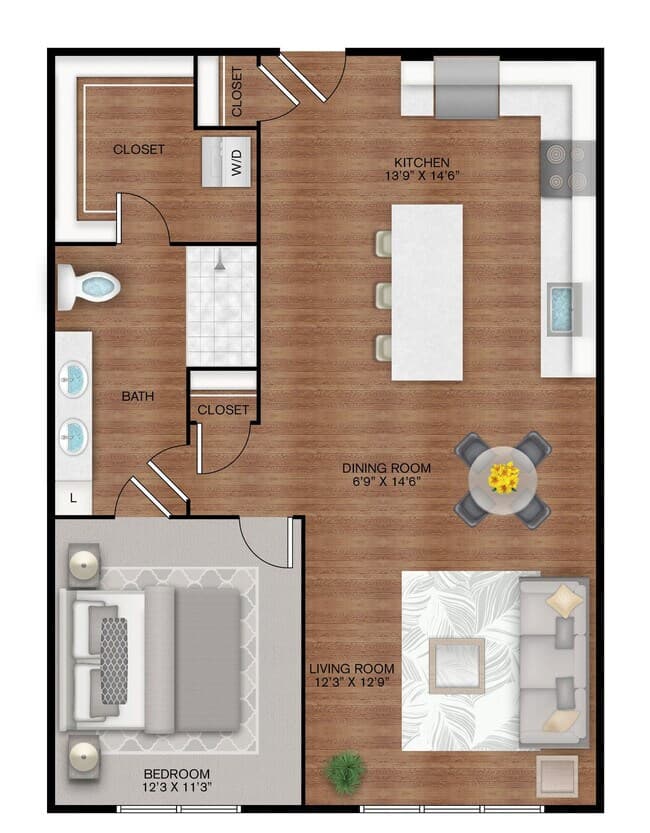 Unit 1717 1717 floor plan