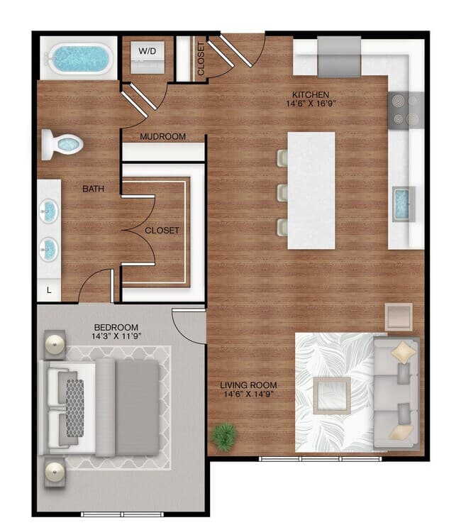 Unit 1613 1613 floor plan