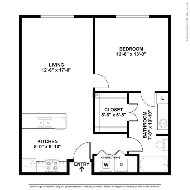 Unit 311 311 floor plan