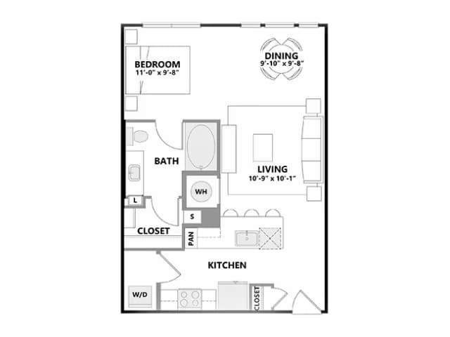 Unit 1-483 1-235 floor plan
