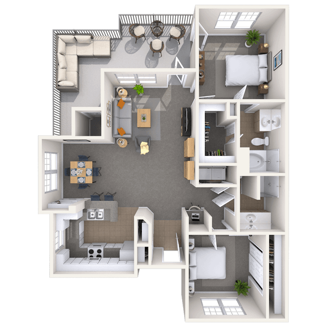 Triple Creek 080835 floor plan