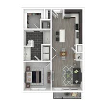 1 Bedroom/Stand Up Shower (Income Guidelines Apply 1238 floor plan
