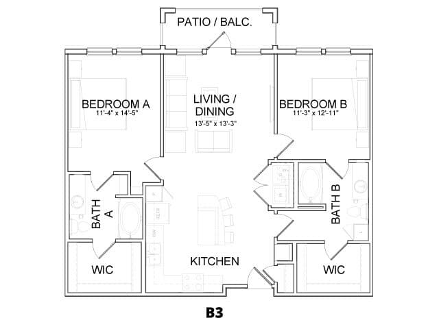 Unit 140 140 floor plan