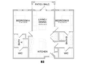 B3 314 floor plan