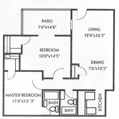 Unit 16-2102 16-2102 floor plan