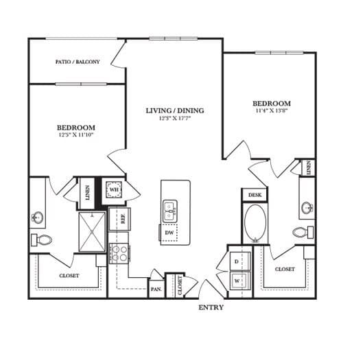 B1 1044 floor plan