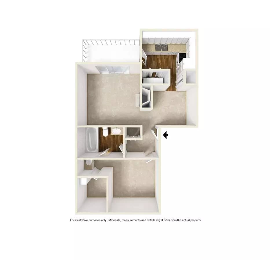 Unit 280 280 floor plan