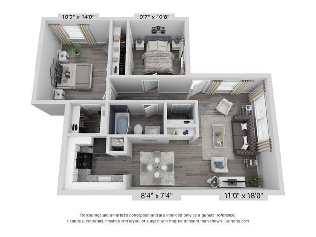 Unit 207 207 floor plan
