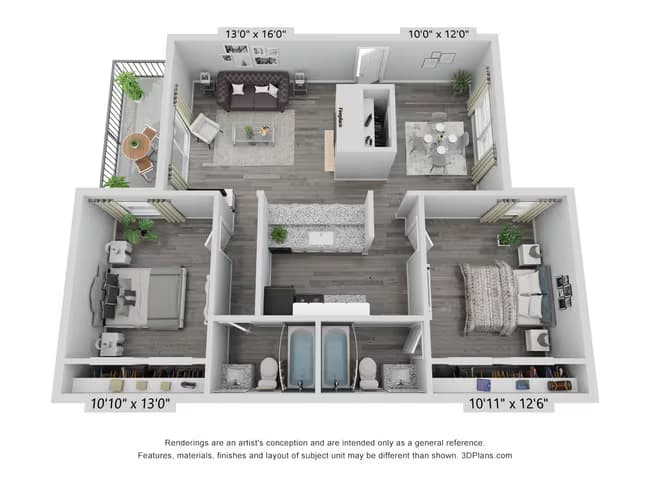Unit 122 122 floor plan