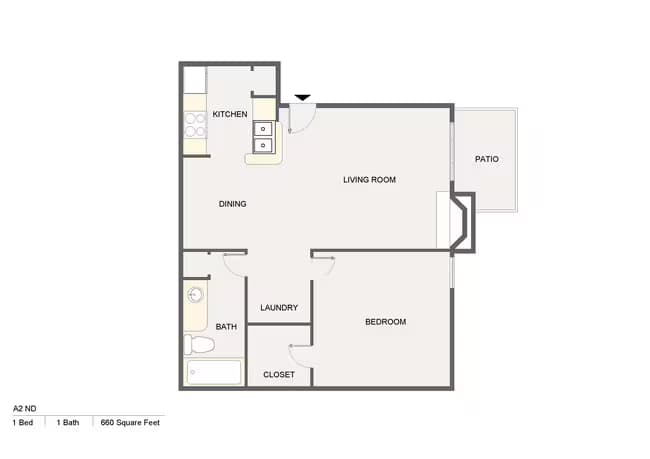 Unit 229ND 253ND floor plan