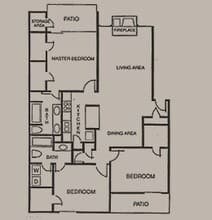 C-1 8925CT floor plan